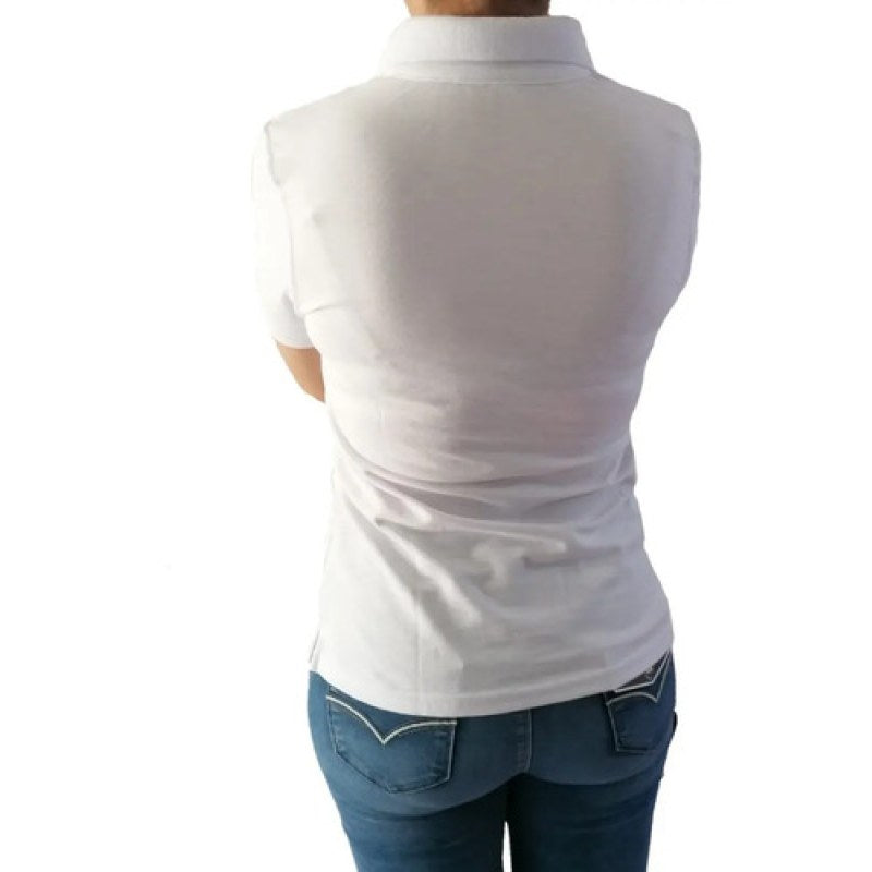 Playera Tipo Polo Dama Nowblack Uniforme Escolar #mlpos_2 | Color: Blanco #color_blanco #sku_mlm1416977698-174477196222 #sku_mlm1416977698-177987373907