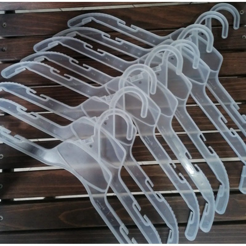 Paquete De 50 Ganchos Para Ropa Blanco #mlpos_2 #sku_7500043079259