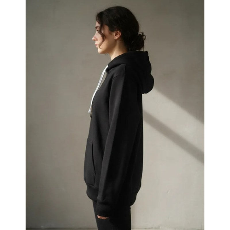 Sudadera Basica Roosevelt Dama Para Estampar Con Canguro #mlpos_10 | Color: Negro #color_negro #sku_mlm1429982882-194874082715 #sku_roosdamnegch #sku_roosdamnegg #sku_roosdamnegxl