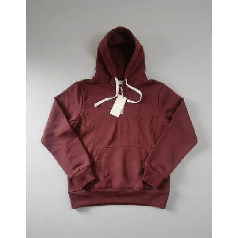Sudadera Basica Roosevelt Dama Para Estampar Con Canguro #mlpos_21 | Color: Vino #color_vino #sku_roosdamving #sku_roosdamvinxl