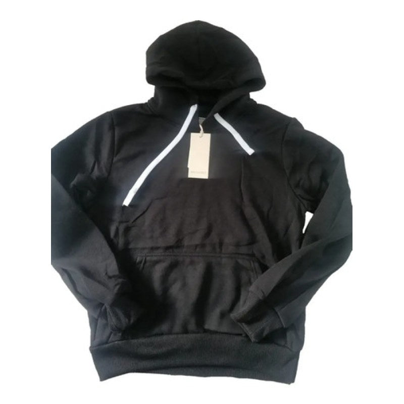 Sudadera Basica Roosevelt Dama Para Estampar Con Canguro #mlpos_8 | Color: Negro #color_negro #sku_mlm1429982882-194874082715 #sku_roosdamnegch #sku_roosdamnegg #sku_roosdamnegxl