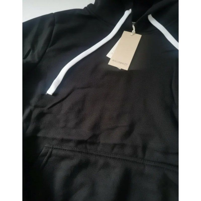 Sudadera Basica Roosevelt Dama Para Estampar Con Canguro #mlpos_9 | Color: Negro #color_negro #sku_mlm1429982882-194874082715 #sku_roosdamnegch #sku_roosdamnegg #sku_roosdamnegxl