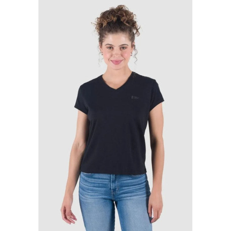 Playera Blusa Basica Oggi Dama #mlpos_1 | Color: Negro #color_negro | Talla: G #sku_mlm1430014429-174581270162