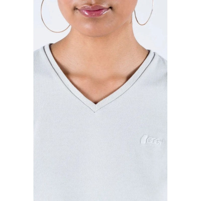 Playera Blusa Basica Oggi Dama #mlpos_8 | Color: Gris #color_gris | Talla: G #sku_mlm1430014429-174581270166