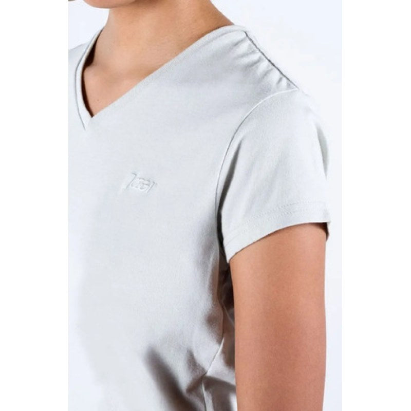 Playera Blusa Basica Oggi Dama #mlpos_9 | Color: Gris #color_gris #sku_playoggrg
