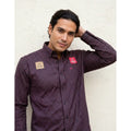Camisa Vaquera Ariat  Relentless Performance Stretch #mlpos_1 | Color: Negro/Rojo 2326 #color_negrorojo_2326 | Talla: XS #sku_10042326xs