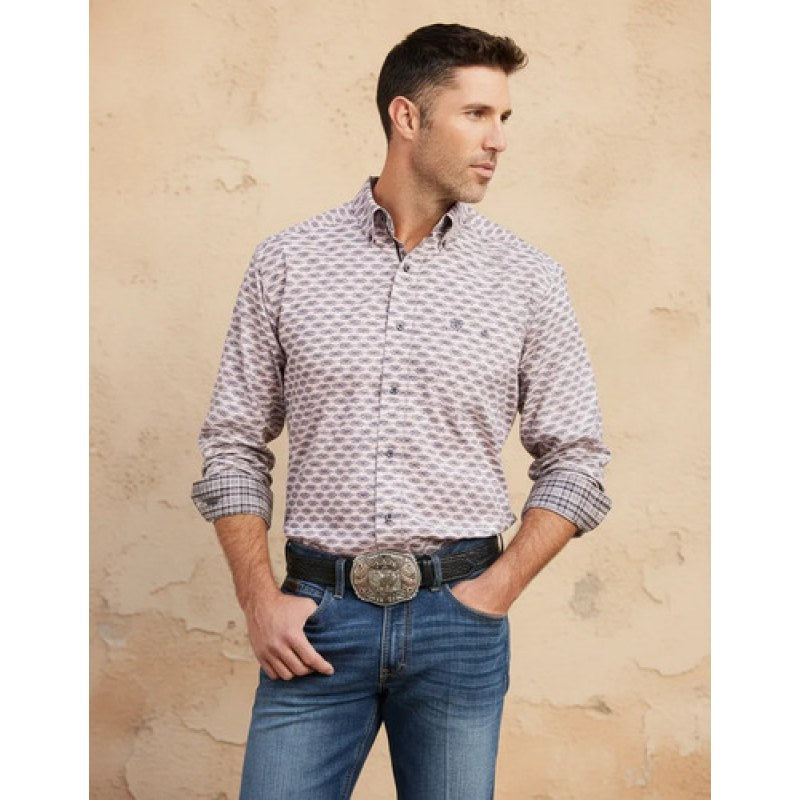 Camisa Vaquera Ariat  Relentless Performance Stretch #mlpos_10 | Color: Rosa 2165 #color_rosa_2165 | Talla: S #sku_mlm1446862883-183782314215
