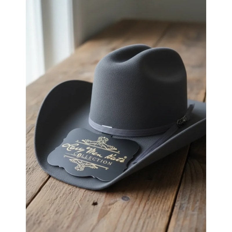 Sombrero Texana Lana Boliviana Larry Men Cuernos Chuecos #mlpos_12 | Color: Oxford #color_oxford | Talla: 54 (6 3/4) #sku_lrrymgrs54