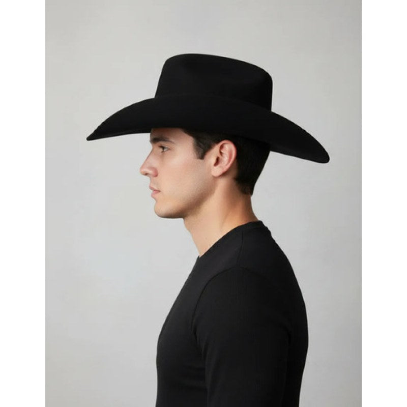 Sombrero Texana Lana Boliviana Larry Men Cuernos Chuecos #mlpos_3 | Color: Negro #color_negro #sku_lrrymng #sku_lrrymng54 #sku_lrrymng55 #sku_lrrymng56 #sku_lrrymng57 #sku_lrrymng58 #sku_lrrymng60