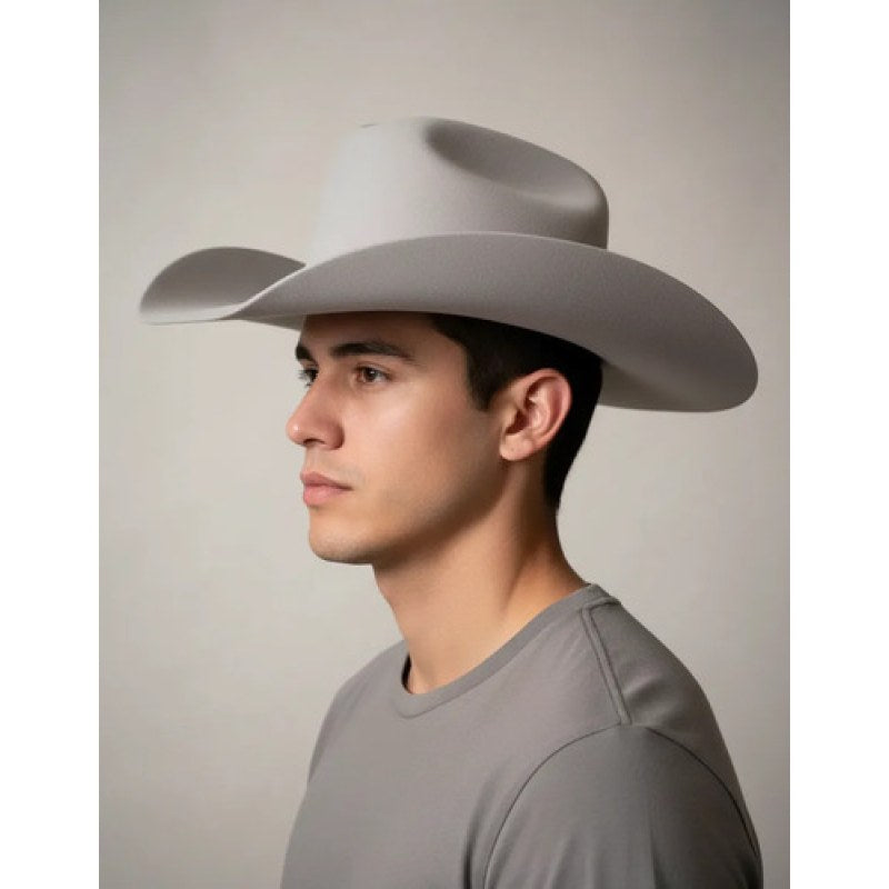 Sombrero Texana Lana Boliviana Larry Men Cuernos Chuecos #mlpos_6 | Color: Beige #color_beige #sku_buskin55 #sku_lrrymnbg56 #sku_lrrymnbg57 #sku_lrrymnbg58 #sku_mlm1474332961-188347280450 #sku_mlm1474332961-188347280452