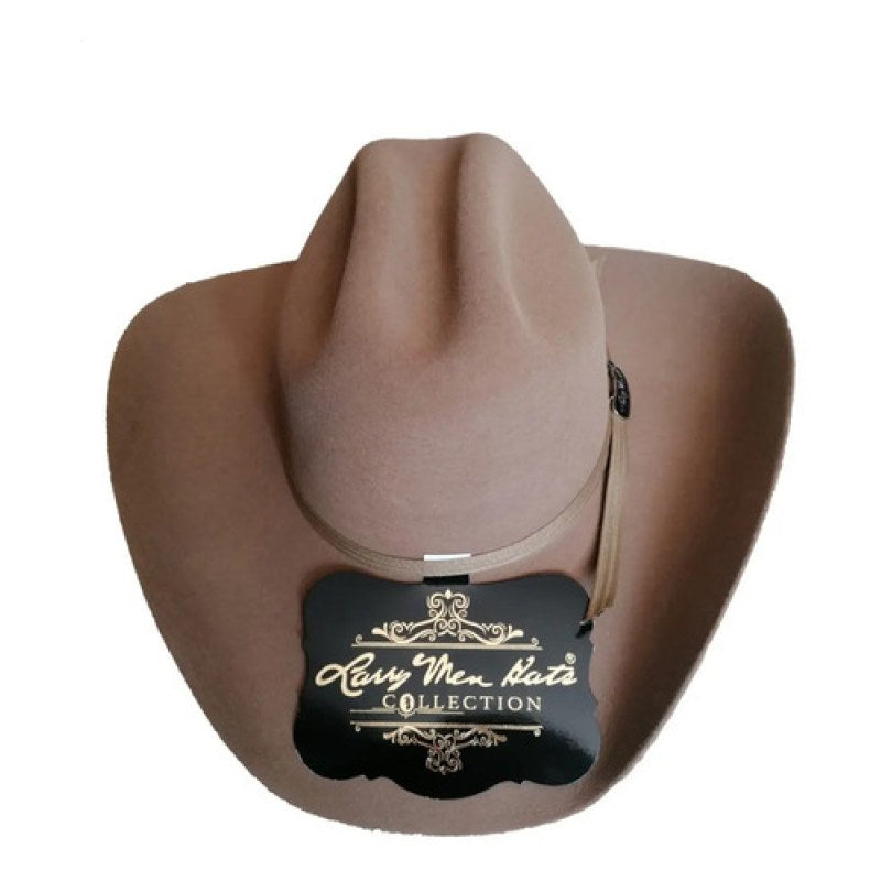Sombrero Texana Lana Boliviana Larry Men Cuernos Chuecos #mlpos_8 | Color: Marrón #color_marrn #sku_lrrymcmll56 #sku_lrrymcmll57 #sku_lrrymcmll58 #sku_mlm1474332961-188347280456 #sku_mlm1474332961-188347280458 #sku_mlm1474332961-188347280460