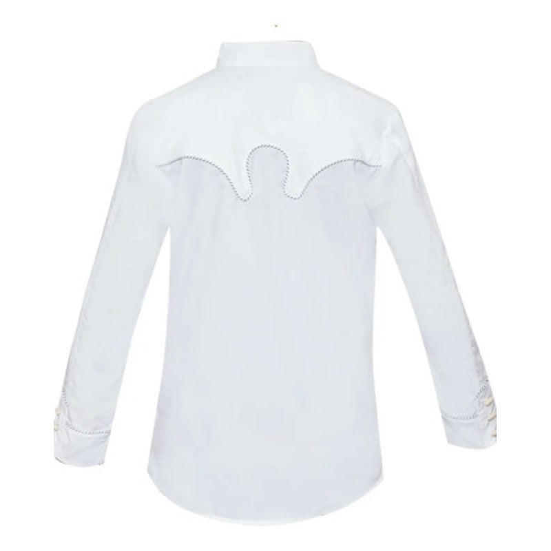 Camisa Charra Vaquera Rangers Niño #mlpos_8 | Color: Blanco B #color_blanco_b | Talla: 16 #sku_mlm1487161870-188947461983