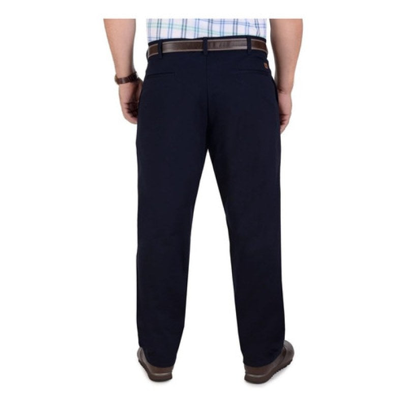 Pantalon Yale Casual Gabardina Tallas Extras #mlpos_3 | Color: Azul marino 0552-19 #color_azul_marino_0552-19 #sku_100505521942 #sku_100505521944 #sku_100505521946 #sku_100505521948 #sku_100505521950