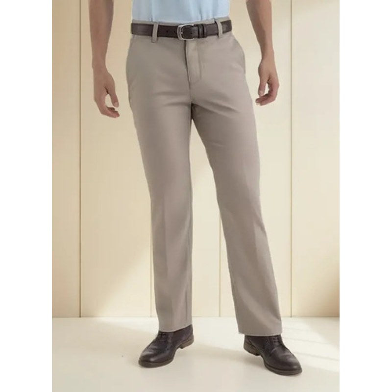 Pantalon Yale Casual Gabardina Tallas Extras #mlpos_5 | Color: Beige 1005-65 #color_beige_1005-65 #sku_100505526542 #sku_100505526544 #sku_100505526546 #sku_100505526548 #sku_100505526550