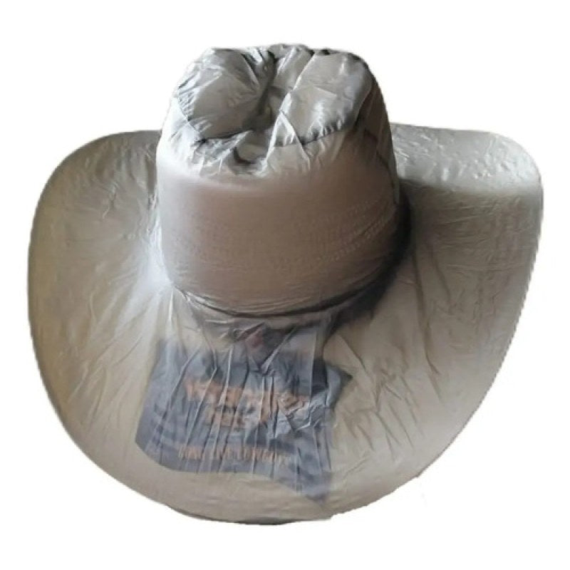 Forro Cubre Sombrero Texana Proctector #mlpos_1 | Color: Gris #color_gris | Talla: 16 #sku_mlm1520543627-175385240644