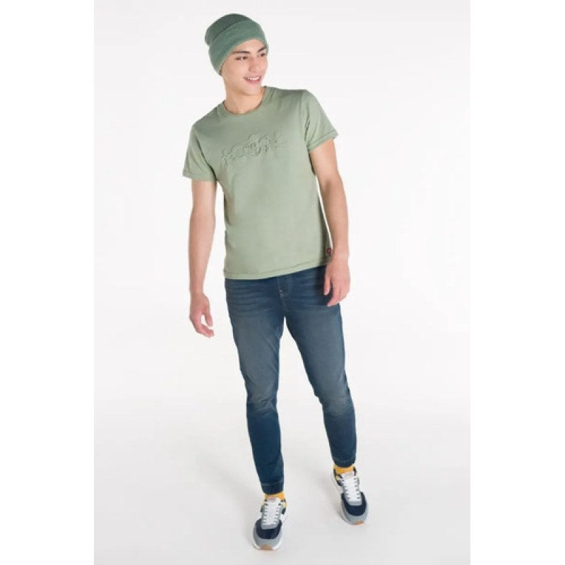 Playera Oggi Disney Mickey Hombre Adulto #mlpos_5 | Color: Verde #color_verde #sku_d2241407g #sku_d2241407m