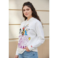 Sudadera Hoodie Dama Oggi Disney Minnie #mlpos_1 | Color: Hueso #color_hueso #sku_disnsudhg #sku_disnsudhm #sku_disnsudhxl