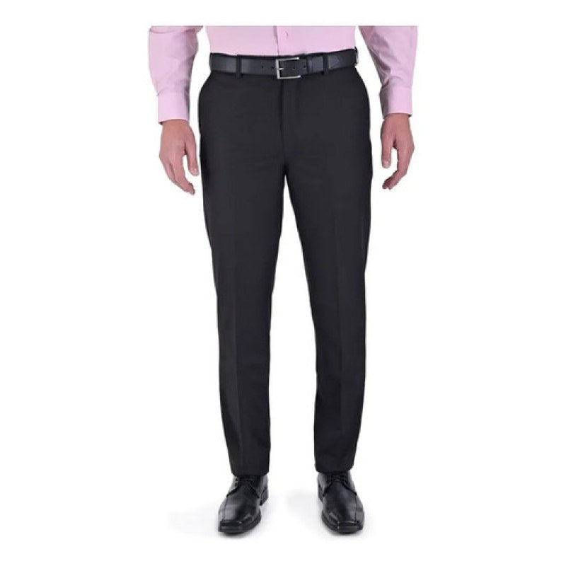 Pantalon De Vestir Sansabelt Sin Pinzas Cintura Ajustable #mlpos_5 | Color: Negro #color_negro #sku_15a01617680932 #sku_15a01617680933 #sku_15a01617680934 #sku_15a01617680936 #sku_15a01617680938