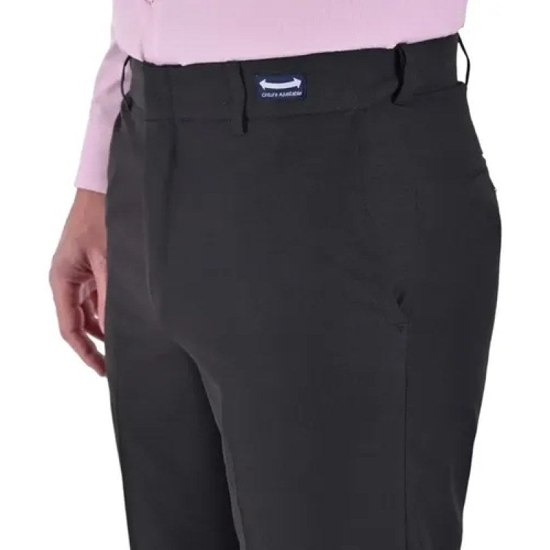 Pantalon De Vestir Sansabelt Sin Pinzas Cintura Ajustable #mlpos_7 | Color: Negro #color_negro #sku_15a01617680932 #sku_15a01617680933 #sku_15a01617680934 #sku_15a01617680936 #sku_15a01617680938