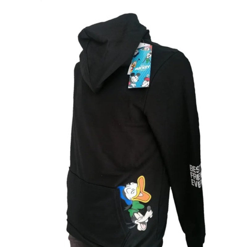 Sudadera Hoodie Oggi Disney Caballero #mlpos_8 | Color: Negro #color_negro #sku_dissudcngch #sku_dissudcngg #sku_dissudcngm