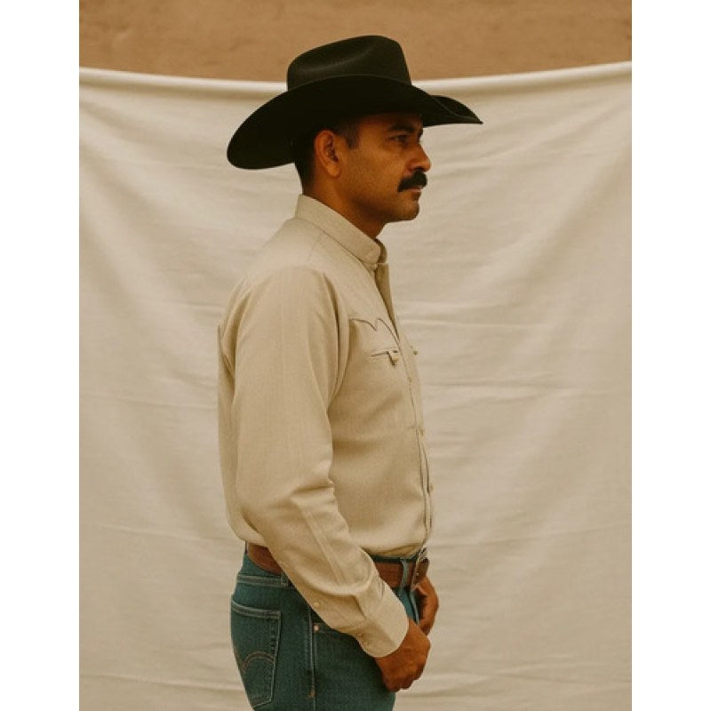 Camisa Charra Vaquera Rangers Caballero #mlpos_26 | Color: Hueso 032 #color_hueso_032 #sku_032ca01hl #sku_032ca01hm #sku_032ca01hs