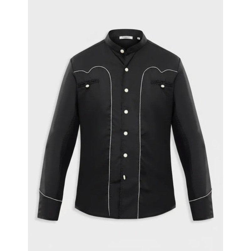 Camisa Charra Vaquera Rangers Caballero #mlpos_3 | Color: Negro 032 #color_negro_032 #sku_032ca01ngxl #sku_mlm1647864112-196810229789