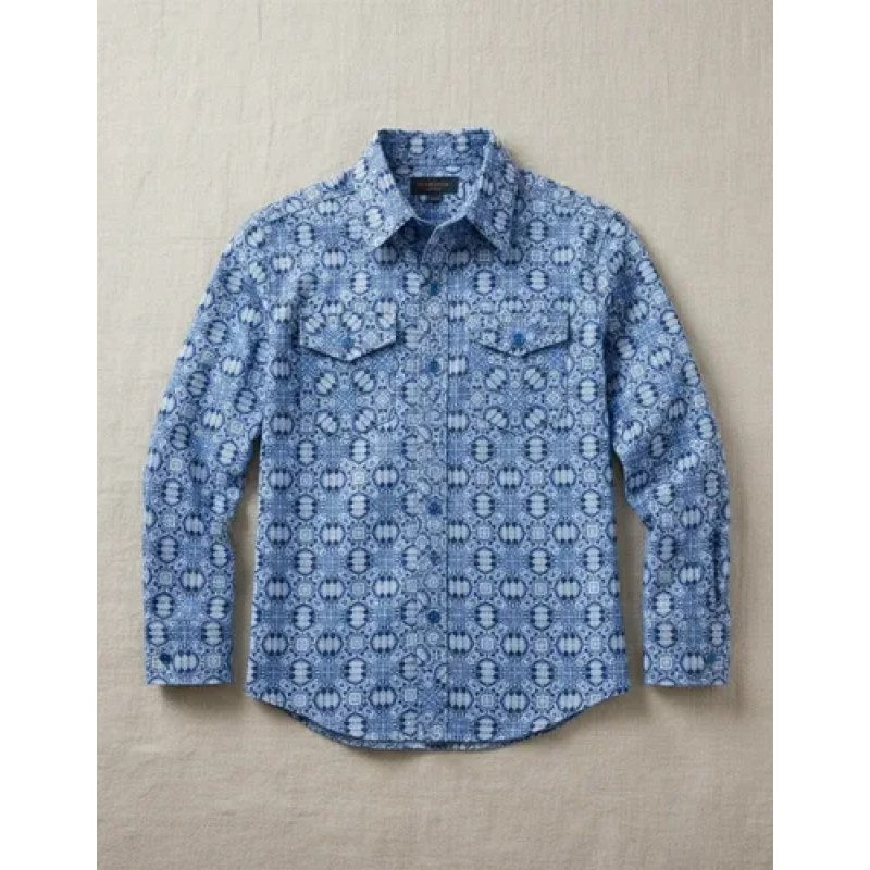 Camisa Vaquera Rodeo De Niño Manga Larga #mlpos_5 | Color: Azul 0123 #color_azul_0123 | Talla: 2 #sku_10710123azl2 #sku_10710123azl8