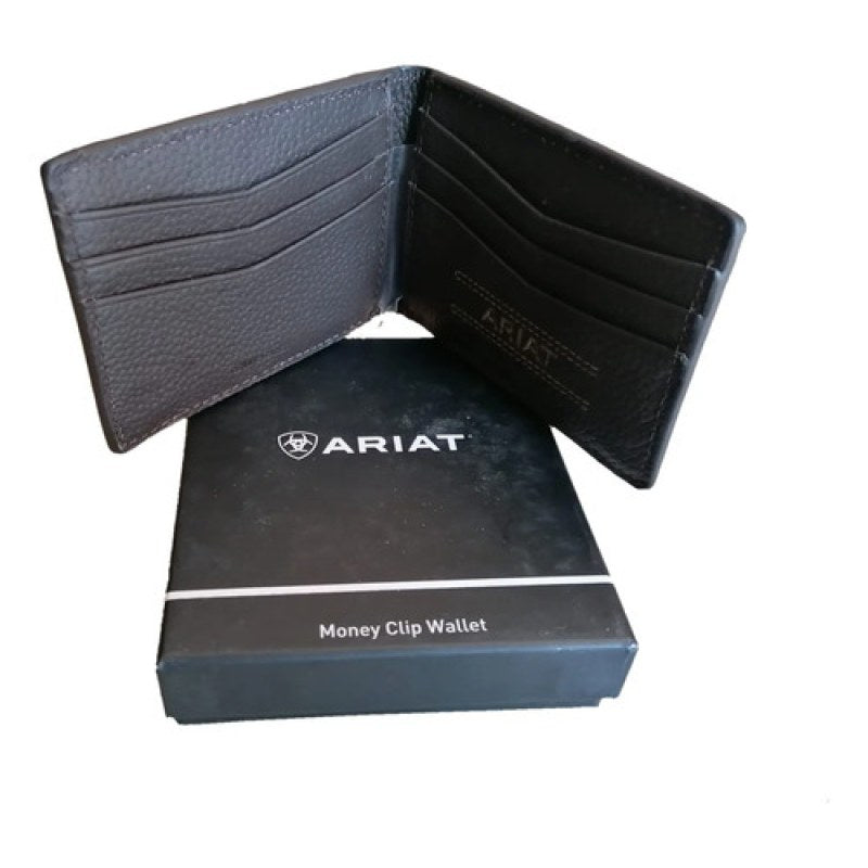 Cartera Tarjetero Piel Ariat Original #mlpos_3 | Color: Beige A3547344 #color_beige_a3547344 #sku_a3547344uni