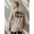 Playera  Ariat Manga Larga Original Gris 10052008 Xl #mlpos_1 #sku_10052008grsxl