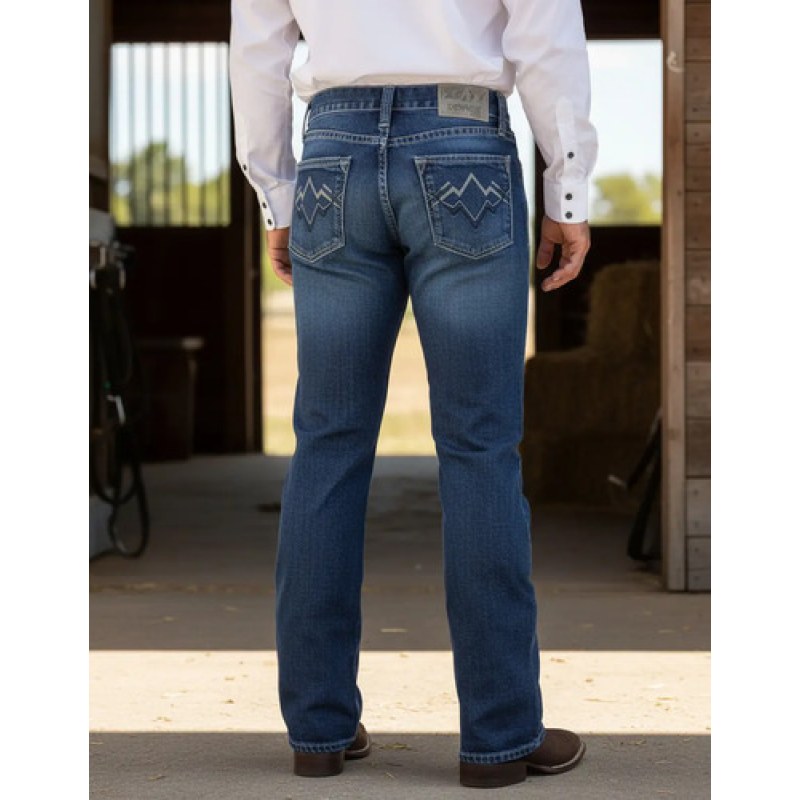 Pantalon Vaquero Denver Moda Cowboy Cut #mlpos_4 | Color: JH007 #color_jh007 | Talla: 36X34 #sku_jh0073634
