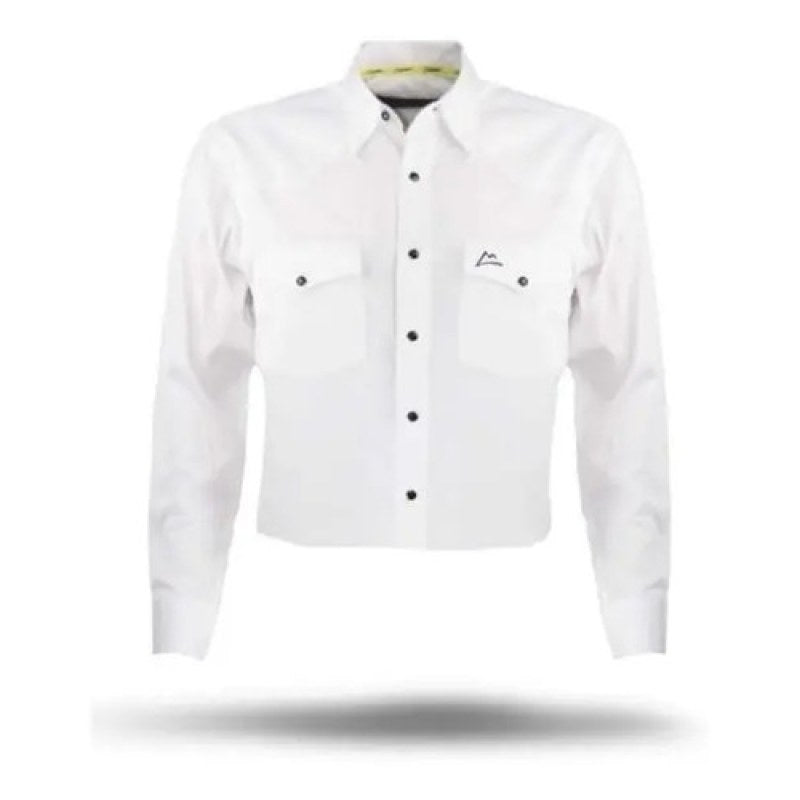 Camisa Vaquera Denver Basica #mlpos_3 | Color: Blanco #color_blanco #sku_chh112bnc2xl #sku_chh112bncl #sku_chh112bncxl #sku_mlm1743157139-187342812249 #sku_mlm1743157139-197090397131