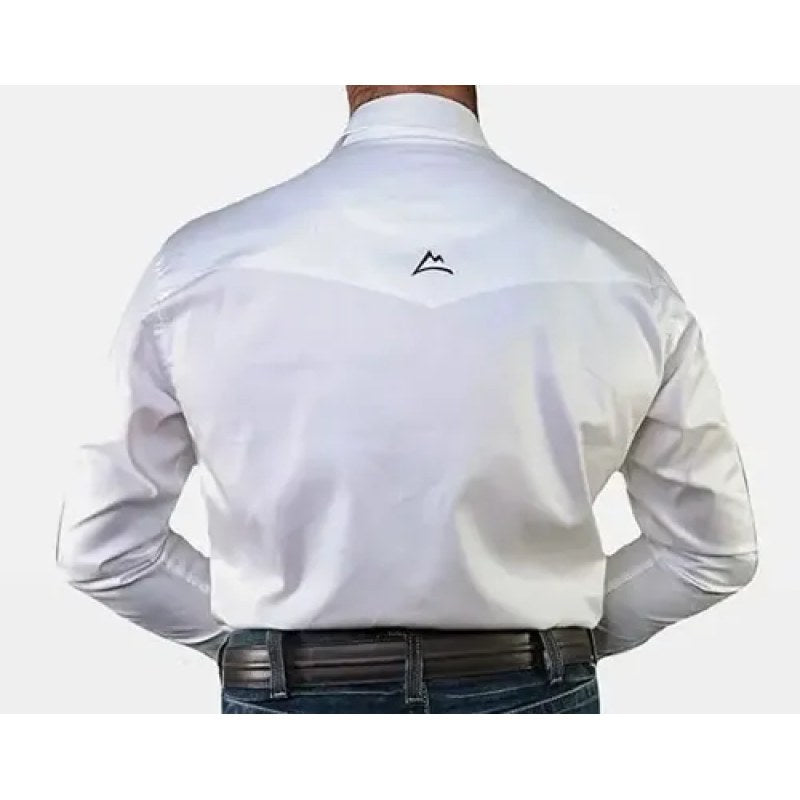 Camisa Vaquera Denver Basica #mlpos_4 | Color: Blanco #color_blanco #sku_chh112bnc2xl #sku_chh112bncl #sku_chh112bncxl #sku_mlm1743157139-187342812249 #sku_mlm1743157139-197090397131