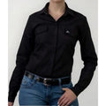 Blusa Camisa Vaquera Denver Basica #mlpos_1 | Color: Negro CM059 #color_negro_cm059 #sku_cm059l #sku_cm059m #sku_cm059s #sku_cm059xl #sku_cm0592xg
