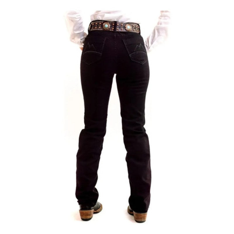 Pantalon Vaquero Boot Cut Denver Dama #mlpos_5 | Color: Negro #color_negro #sku_mlm1744647643-191221778077 #sku_mlm1744647643-191221778081 #sku_mlm1744647643-191221778083