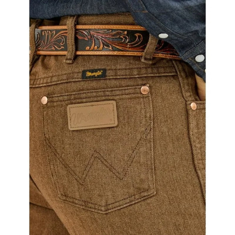 Pantalon Wrangler Vaquero Slim Fit Mezclilla Cowboy #mlpos_28 | Color: Whiskey #color_whiskey | Talla: 36x32 #sku_936bkw3632
