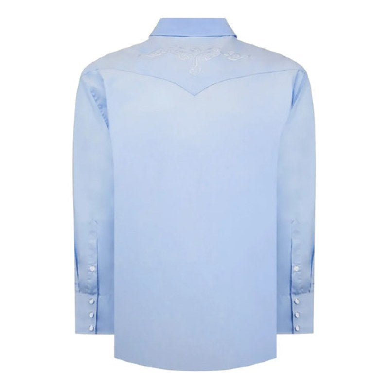 Camisa Vaquera Manchester Western  Regular Fit #mlpos_21 | Color: Azul #color_azul #sku_mlm1782350502-203146596411 #sku_mlm1782350502-203146596413
