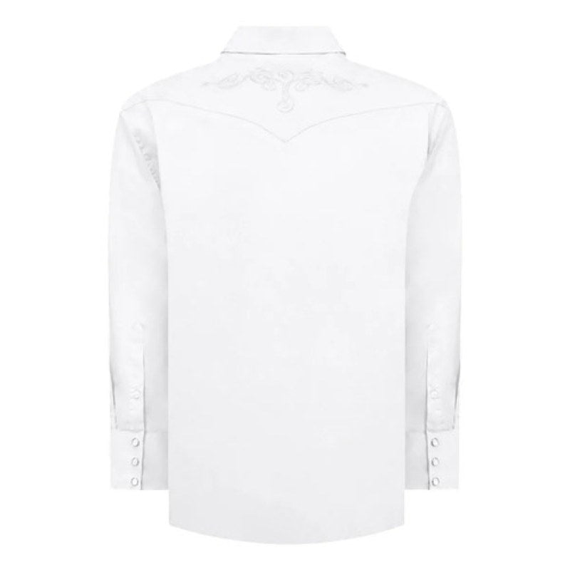 Camisa Vaquera Manchester Western  Regular Fit #mlpos_6 | Color: Blanco #color_blanco #sku_mlm1782350502-203146596409 #sku_mlm1782350502-203146596419 #sku_mlm1782350502-203146596421