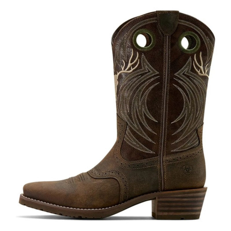 Bota Vaquera Ariat Rowder Venttek Caballero #mlpos_10 | Color: cafe 1156 #color_cafe_1156 #sku_mlm1851105186-192699915545 #sku_mlm1851105186-194874082789