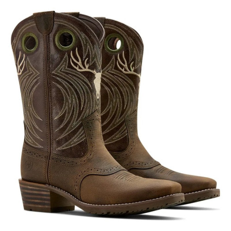 Bota Vaquera Ariat Rowder Venttek Caballero #mlpos_14 | Color: cafe 1156 #color_cafe_1156 #sku_mlm1851105186-192699915545 #sku_mlm1851105186-194874082789