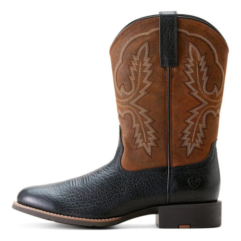 Bota Vaquera Ariat Rowder Venttek Caballero #mlpos_15 | Color: negro 3659 #color_negro_3659 #sku_mlm1851105186-192699915553 #sku_mlm1851105186-192699915555