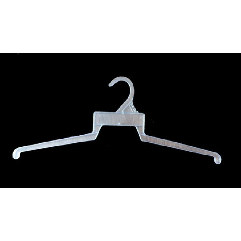 50 Ganchos Camiseros De Platico  Prendas Camisas #mlpos_4 | Color: Transparente #color_transparente #sku_ganchotrb