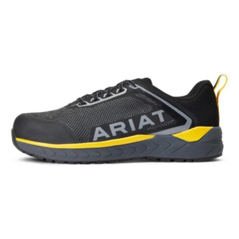 Ariat Tennis Outpace Sd Composite Toe Safety Shoe Fire Negro 8,5 Mx #mlpos_1 #sku_10040319tnsng85
