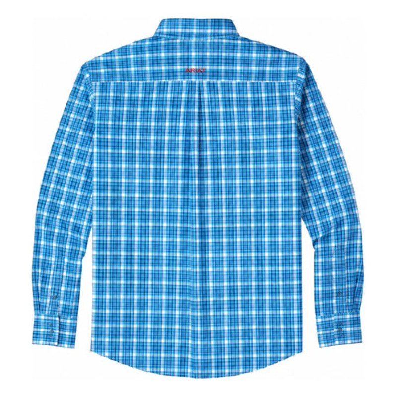 Camisa Clasica Vaquera Ariat Original Niño Azul 10043712 Xl #mlpos_3 #sku_10043712azlxl
