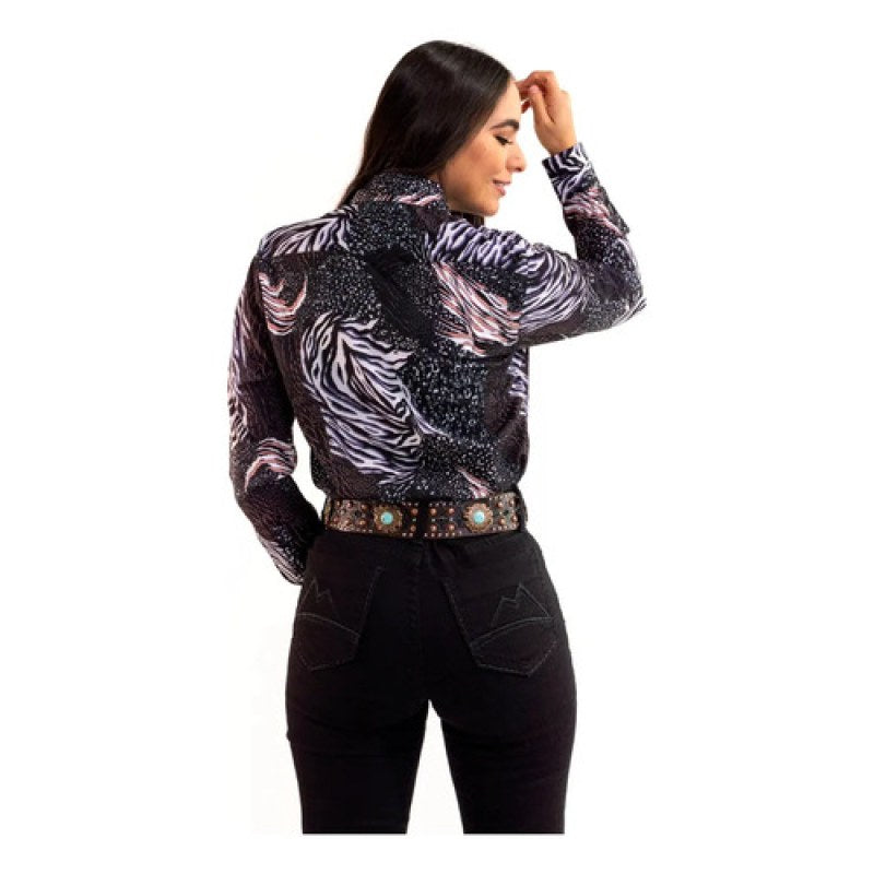 Blusa Camisa Vaquera Denver Moda #mlpos_10 | Color: CM108 #color_cm108 | Talla: XS #sku_cm108xs