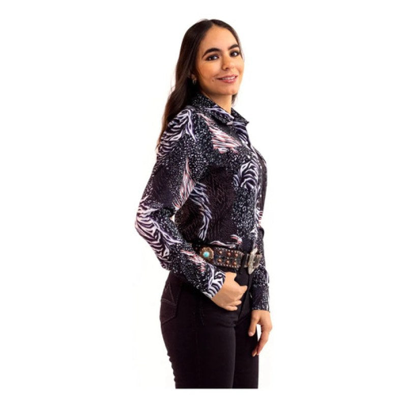Blusa Camisa Vaquera Denver Moda #mlpos_9 | Color: CM108 #color_cm108 | Talla: XS #sku_cm108xs