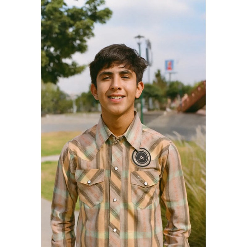 Camisa Vaquera Western Icy Denver Cuadro Niño Moda #mlpos_2 | Color: CDKD041 #color_cdkd041 | Talla: 10 #sku_ckd04ml6 #sku_ckd04ml12 #sku_ckd04ml14 #sku_mlm1908484711-190345808825