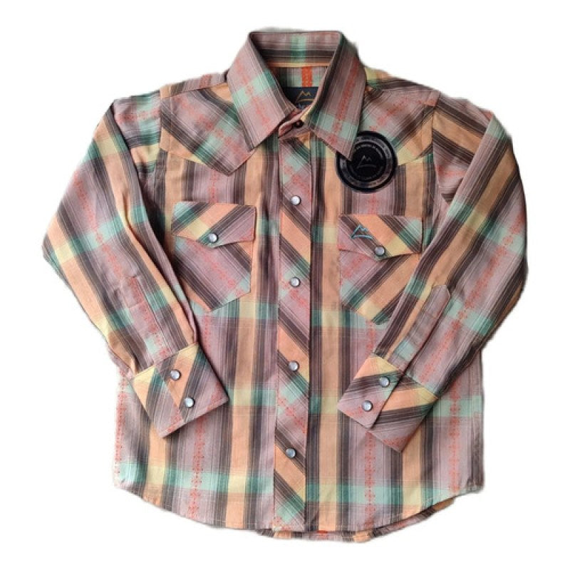 Camisa Vaquera Western Icy Denver Cuadro Niño Moda #mlpos_4 | Color: CDKD041 #color_cdkd041 #sku_ckd04ml6 #sku_ckd04ml12 #sku_ckd04ml14 #sku_mlm1908484711-190345808825
