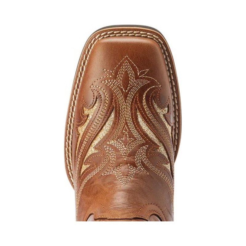 Bota Vaquera Ariat Ventek  Round Dama Marrón 10042446 25 Mx #mlpos_5 #sku_10042446mrn25