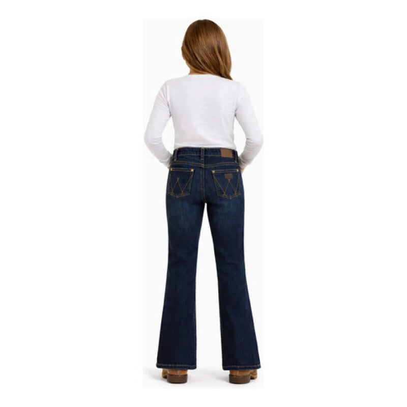 Pantalon Wrangler Niña Vaquero Boot Cut #mlpos_12 | Color: 1743 #color_1743 #sku_17436 #sku_17438 #sku_174310