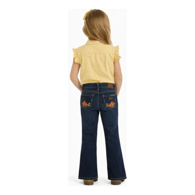 Pantalon Wrangler Niña Vaquero Boot Cut #mlpos_3 | Color: 1741 #color_1741 #sku_17418 #sku_174110